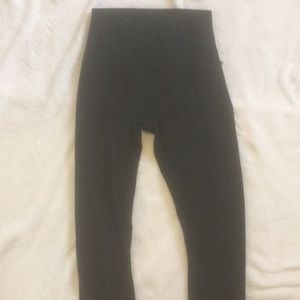 Black Lululemon Aligns (damaged)